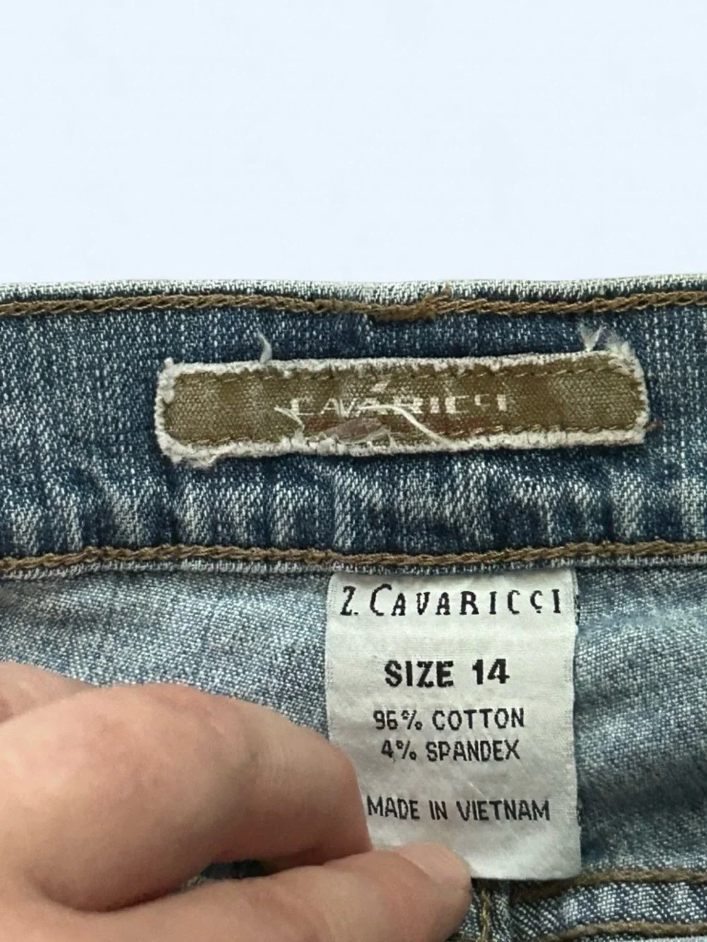 Cavaricci Vintage Cavaricci Embellished Jeans - Size 14 - Picture 4 of 5